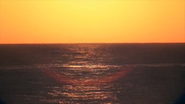 Sunrise timelapse over sea — Stock Video