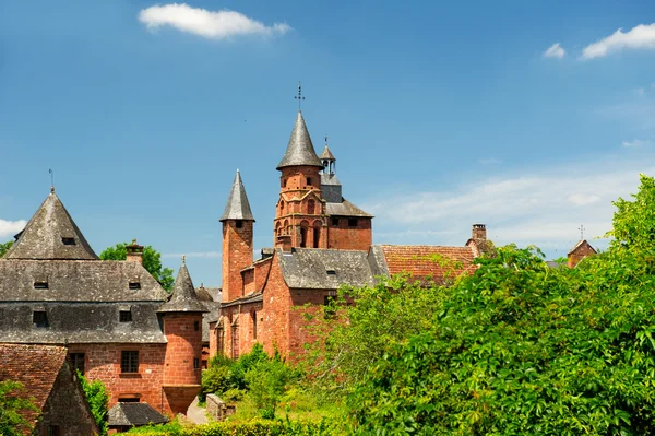 Castle in Collonges la rouge — Stock Photo, Image