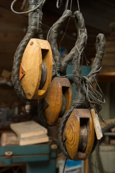 Obras de madeira artesanal — Fotografia de Stock