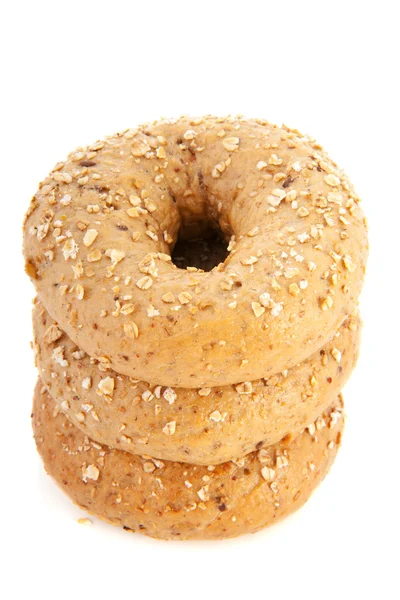 Stacked bagels — Stock Photo, Image
