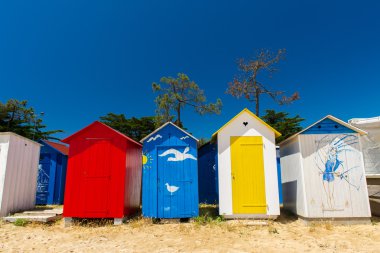 plaj kulübe oleron Adası