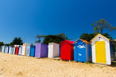 plaj kulübe oleron Adası