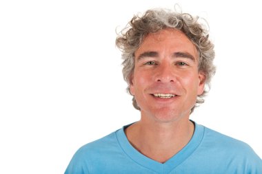 yakışıklı bir adam portresi