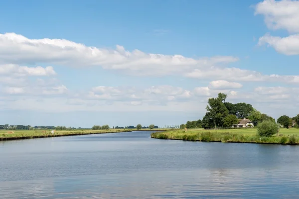 Nederlandse rivier de eem — Stockfoto