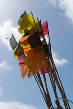 Bayraklar fishermans tekne