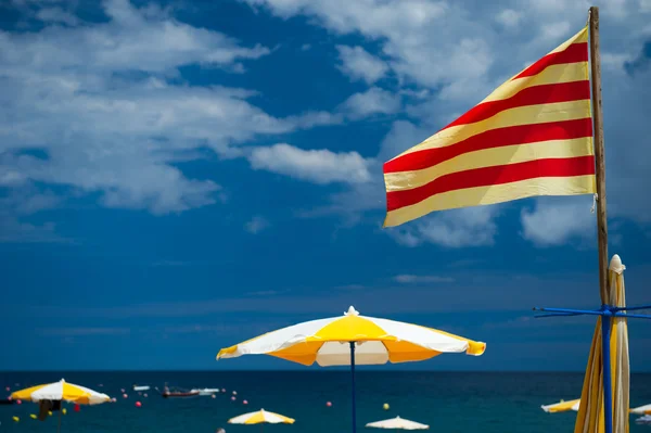 Spiaggia catalana — Foto Stock