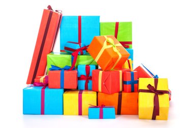 Many presents clipart