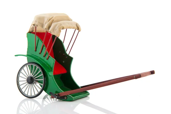 Pulled rickshaw — Stock Photo, Image