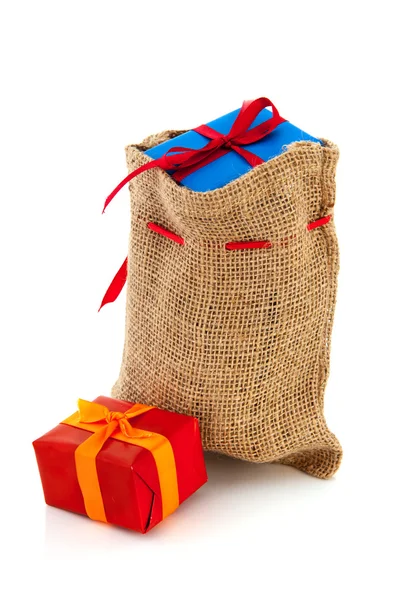 Sinterklaas ajándék táska — Stock Fotó