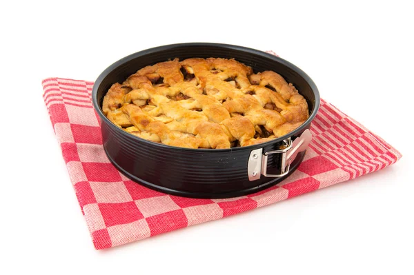 Baked apple pie — Stock Photo, Image