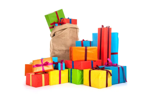 Viele Geschenke — Stockfoto