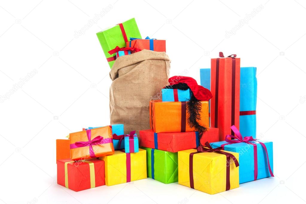 Many presents for Dutch Sinterklaas eve