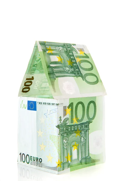 在欧洲的钱房子 — 图库照片