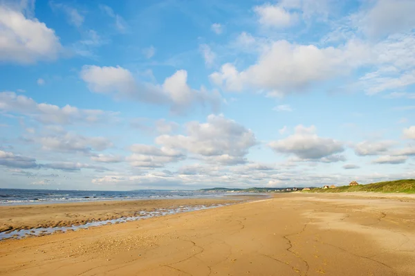 Praia Normandy na França — Fotografia de Stock