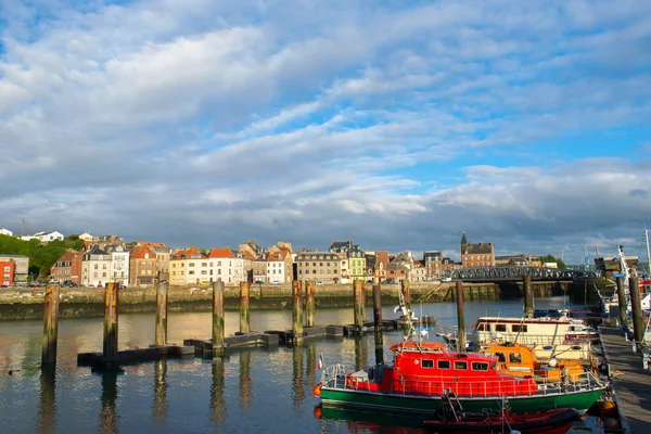 Franse kust dorp dieppe — Stockfoto