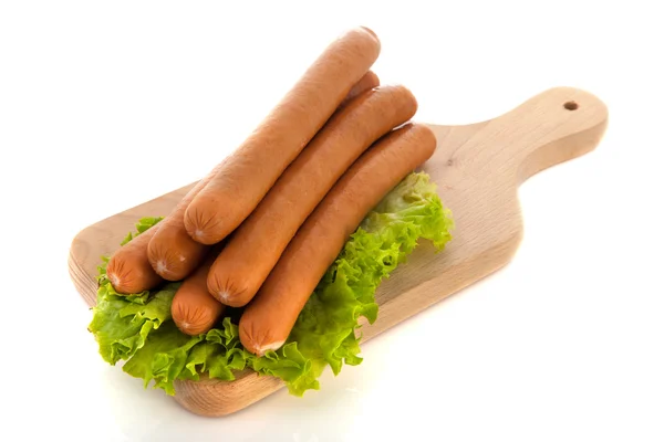 Sausages for hot dogs — Stock Photo, Image