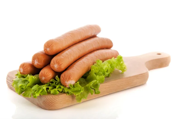 Sausages for hot dogs — Stock Photo, Image