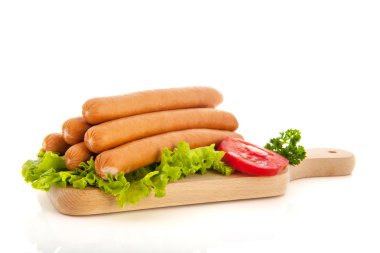 Sausages for hot dogs clipart