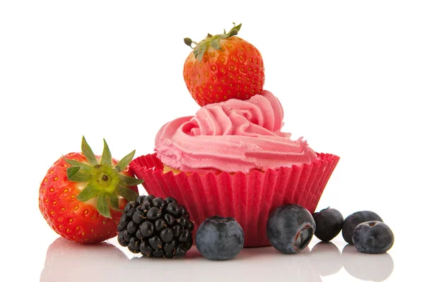 Cupcakes de frutas — Fotografia de Stock