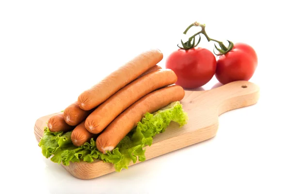 Salsicce per hot dog — Foto Stock