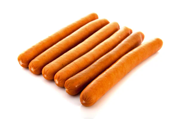 Sausages for hot dogs — Stock Photo, Image