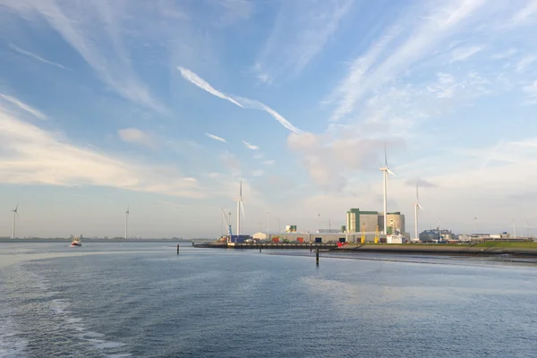 Industry in harbor — Stock Photo, Image