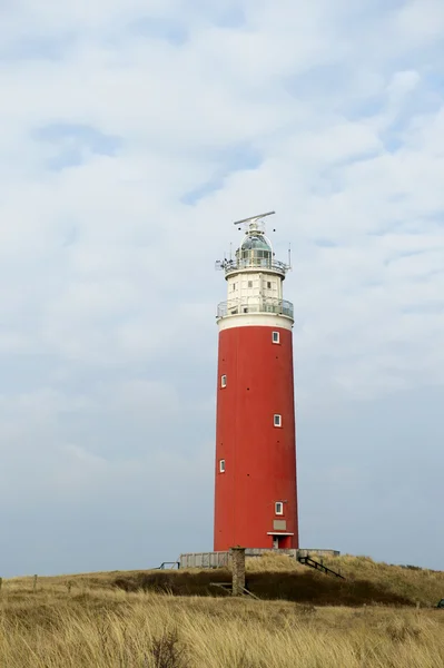 Red lighthouse — Stock Photo, Image