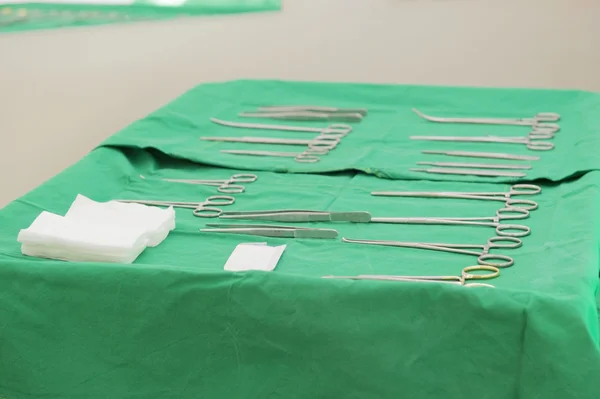 Instrumentos para sala de cirurgia — Fotografia de Stock