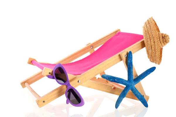 Beach chair — Stock Photo, Image