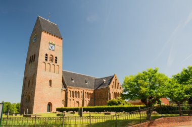 Dutch church in Groningen clipart