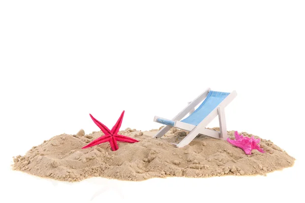 Beach chair — Stock Photo, Image