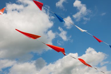 Hollanda'da bayrakları