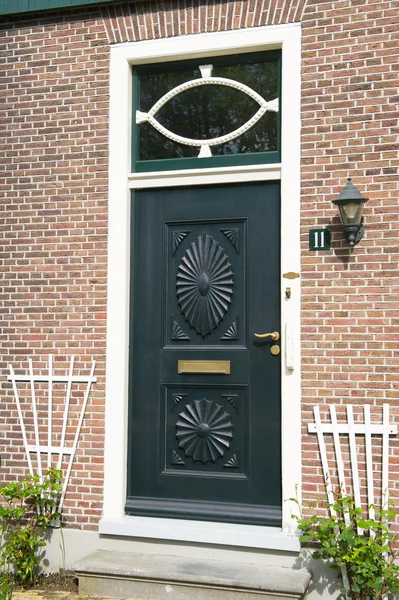 Τυπικό Ολλανδικά πόρτα — Φωτογραφία Αρχείου