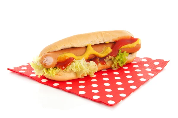 Hotdog kenyér roll — Stock Fotó