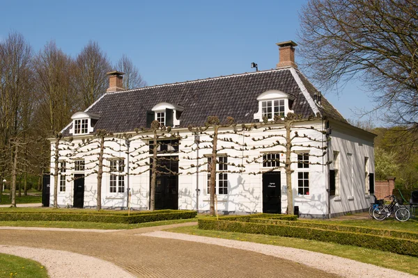 Bank huis landgoed beeckestijn in Nederland — Stockfoto