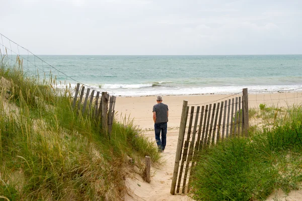 Praia ilha de Oleron França — Fotografia de Stock