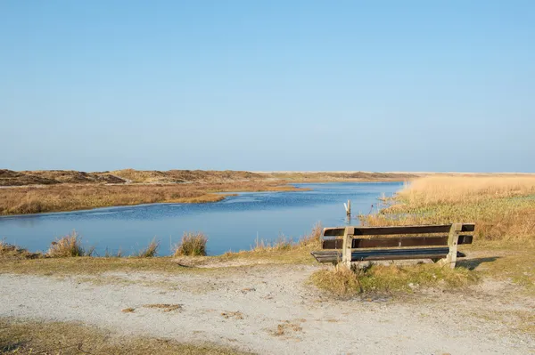 Loodsmansduin na holenderski texel — Zdjęcie stockowe