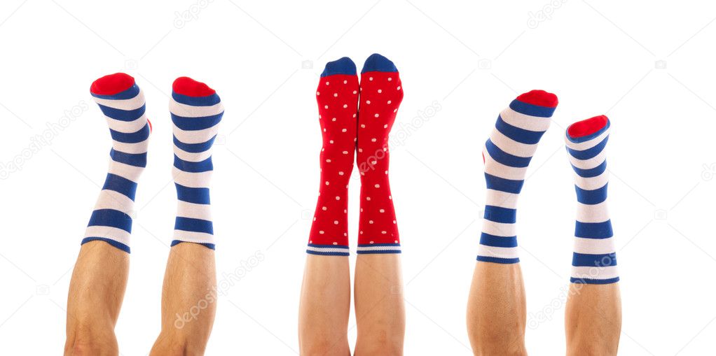 feet in socks
