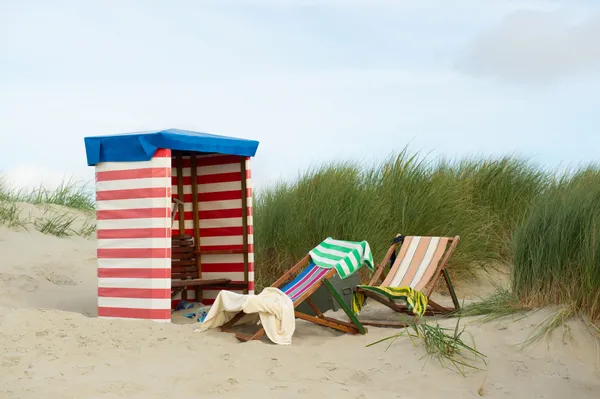 Borkum strand — Stockfoto