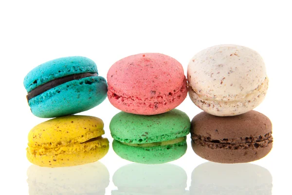 Macaroons frescos franceses — Fotografia de Stock