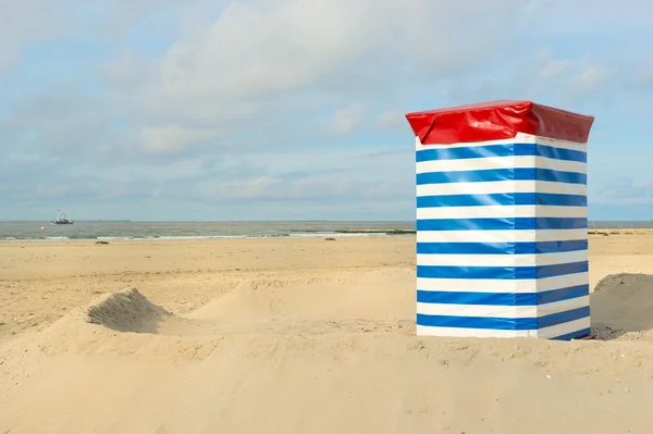 Niemiecka brodaty wyspa Borkum — Zdjęcie stockowe