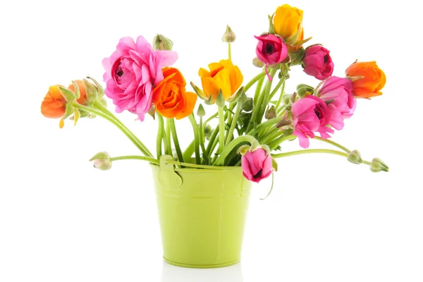 Mixed bouquet in vase — Stock Photo, Image