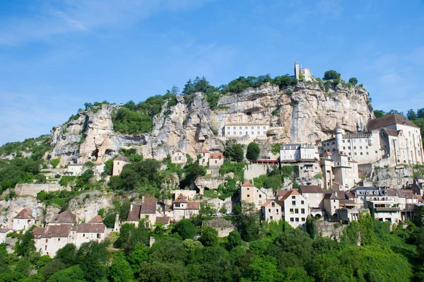 Pueblo peregrino rocamadour — Foto de Stock