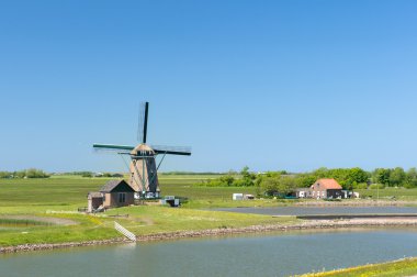 dutch yel değirmeni texel ada