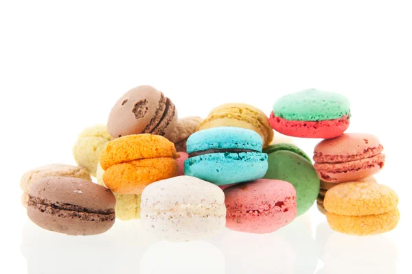 Macaroons frescos franceses — Fotografia de Stock