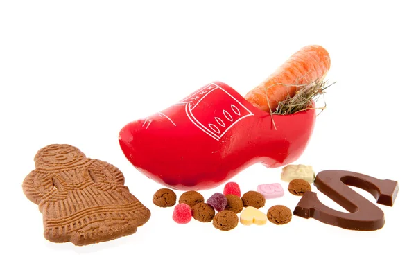 Wortelen voor sinterklaas — Stockfoto