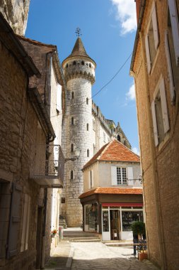 notre dame Kilisesi'nin hac ile sokak