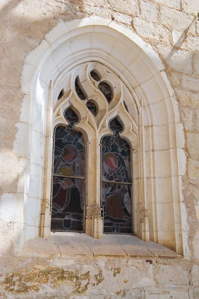 Vidrieras en Rocamadour — Foto de Stock