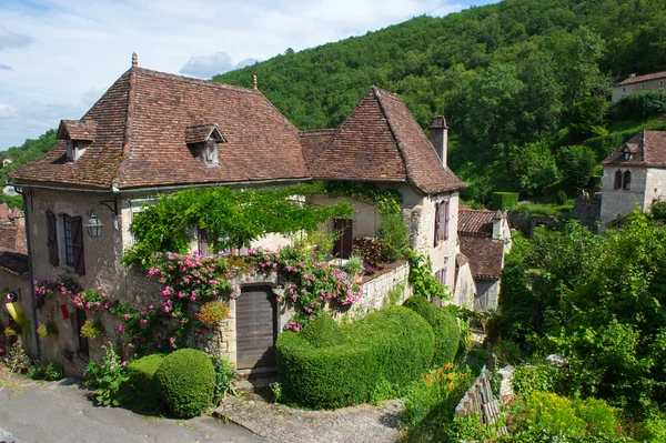 Saint-cirq-Lapopie — Stok fotoğraf