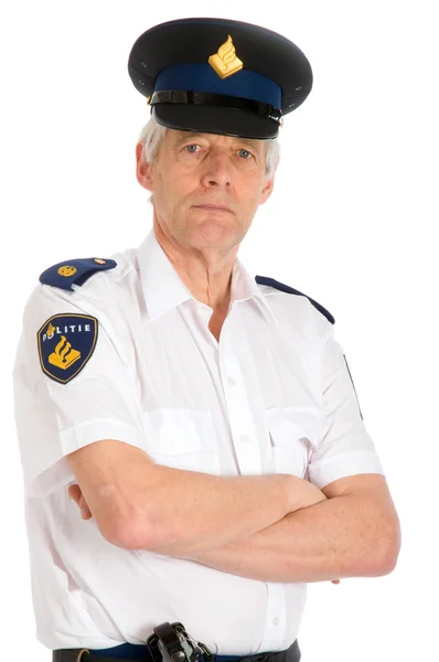 Holland rendőrség férfit — Stock Fotó